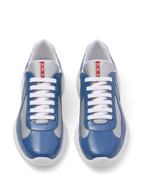 prada schoenen marine blauw|farfetch prada sneakers.